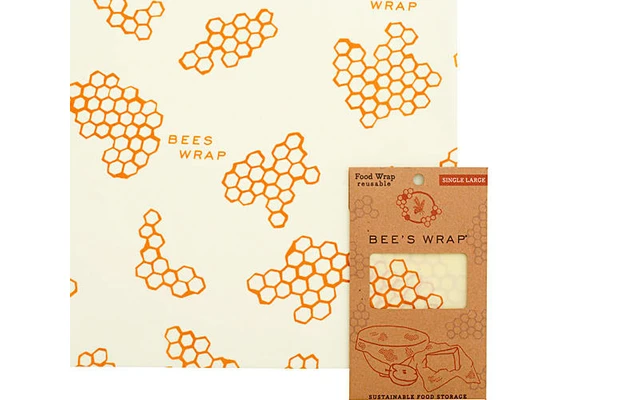 Bees Wrap Beeswax Cloth M 25 X 27.5 Cm 4 Bees Wrap Beeswax Cloth M 25 X 27.5 Cm - Image 2