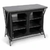 Kampa Zara Camping Cabinet Black 110 X 53.5 X 90 Cm 1 Kampa Zara Camping Cabinet Black 110 X 53.5 X 90 Cm -Fritz Berger 636815 4335871