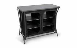 Kampa Zara Camping Cabinet Black 110 X 53.5 X 90 Cm