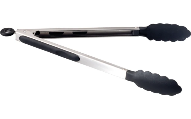 Elo Zipp Zapp Barbecue Tongs Black Silver 27 Cm 4 Elo Zipp Zapp Barbecue Tongs Black Silver 27 Cm - Image 2