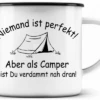 Just Camper Enamel Mug Nobody Is Perfect -Fritz Berger 648249 4533060