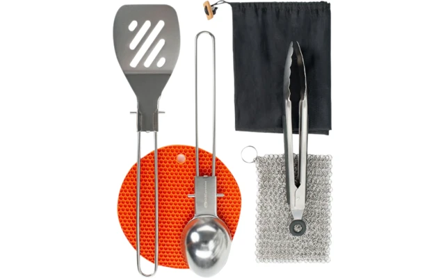 GSI Basecamp Cooking Utensils Set 6 Pieces 3 GSI Basecamp Cooking Utensils Set 6 Pieces