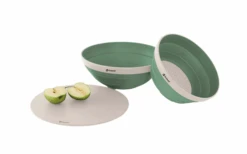 Outwell Collaps Bowl And Strainer Set Shadow Green -Fritz Berger 669345 4709891