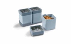 Sunware Sigma Dry Food Set 0.6 Liters With Tray Dark Blue -Fritz Berger 670197 4787045 1