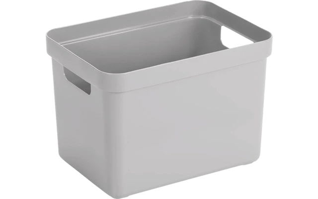 Sunware Sigma Home Storage Box 18 Liters Taupe 4 Sunware Sigma Home Storage Box 18 Liters Taupe - Image 2