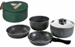Beaver Brand Rockza 20 Cookware Set 7 Pieces