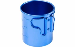 GSI Bugaboo Aluminum Cup With Folding Handles And Measuring Scale 415 Ml Purple -Fritz Berger 680403 4825673