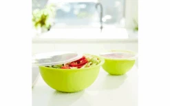 Rotho Caruba Bowl With Lid 4.8 Liters Horizon Blue