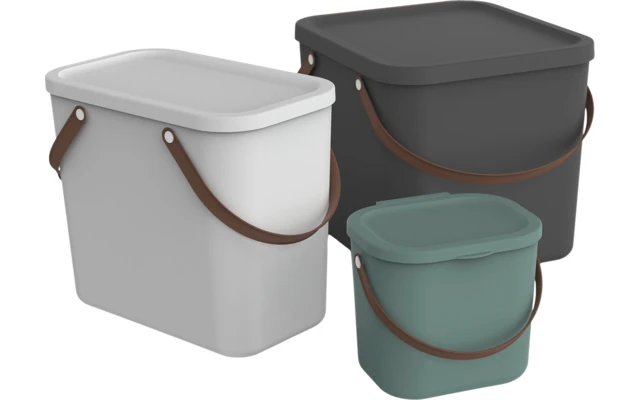 Rotho Albula Storage Box 6 Liters Anthracite 6 Rotho Albula Storage Box 6 Liters Anthracite - Image 4