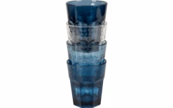 Bo-Camp Tink Glass Mix&Match 4st 200 Ml Blue