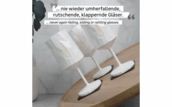 Silwy Magnet Plastic Glass WEIN CHEERS WHITE 0,3l