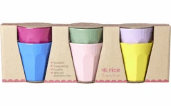 Rice Melamine Espresso Cups - 6 Pieces