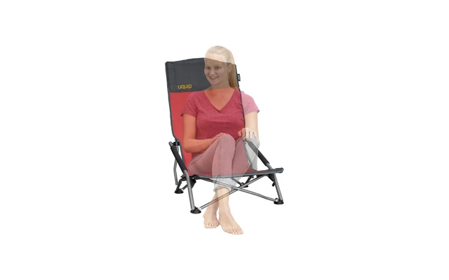 Uquip Sandy XL Red Beach Chair 4 Uquip Sandy XL Red Beach Chair - Image 2
