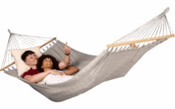 La Siesta Alisio Outdoor Double Rod Hammock Sea Salt -Fritz Berger 712502 4912832