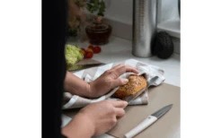 Homeys Nodigh Knife Set 4 Pieces With Tea Towels And Flexible Cutting Mat -Fritz Berger 717089 4907813