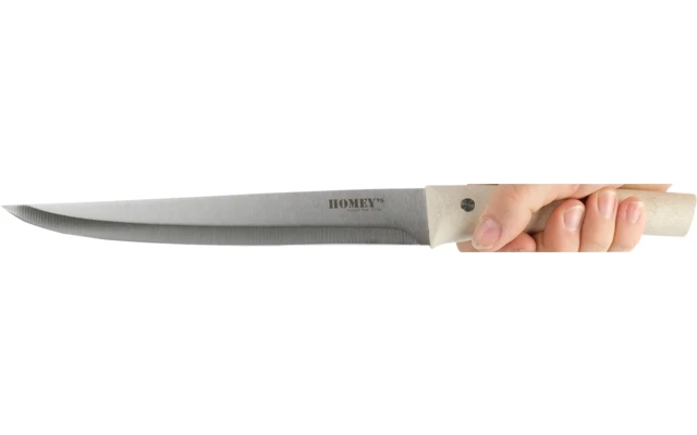 Homeys Vitt Meat Knife 33 Cm Beige / Silver 3 Homeys Vitt Meat Knife 33 Cm Beige / Silver