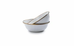 Barebones Bowl Set Of 2 Stone Grey -Fritz Berger 719297 4902617