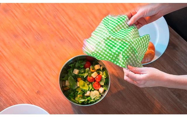 Origin Outdoors Beeswax Cloth Set Of 2 Dark Construction Dotted 7 Origin Outdoors Beeswax Cloth Set Of 2 Dark Construction Dotted - Image 5