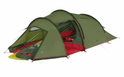 High Peak Falcon 3 Person Tunnel Tent With Porch Dark Green