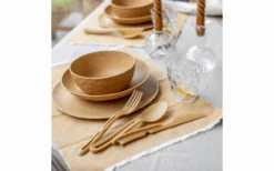 Koziol Club Plate Plate Deep 220 Mm Nature Wood -Fritz Berger 729011 4915547