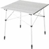 High Peak Seville Aluminum Camping Table 70 X 70 Cm Silver