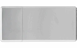 Origin Outdoors Travel Ashtray Square 7.5 Cm X 3.6 Cm Silver