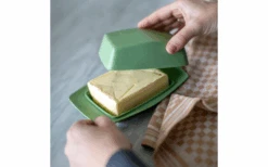Koziol Rio Butter Dish Nature Leaf Green 7 Koziol Rio Butter Dish Nature Leaf Green -Fritz Berger 729770 4883078