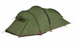 High Peak Falcon 3 LW Lightweight 3 Person Tunnel Tent Aluminum Poles Olive / Red -Fritz Berger 733028 4904024
