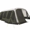 Outwell Queensdale 8PA Inflatable Tunnel Tent Five Room For 8 People