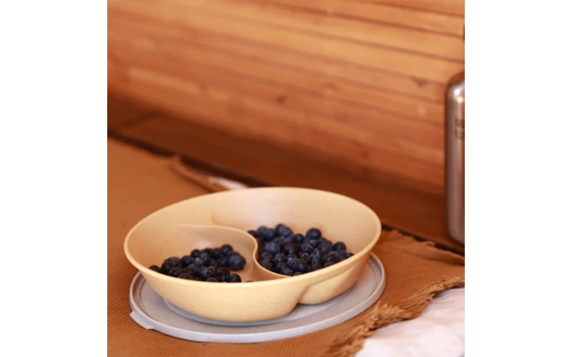 Koziol Connect Separee Menu Plate With Lid 1.5 Liters Nature Wood 4 Koziol Connect Separee Menu Plate With Lid 1.5 Liters Nature Wood - Image 2