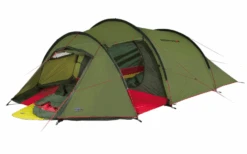 High Peak Falcon 4 Person Tunnel Tent With Porch Dark Green