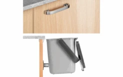 Metaltex Bin-tex Waste Bin Gray -Fritz Berger 737120 4966172