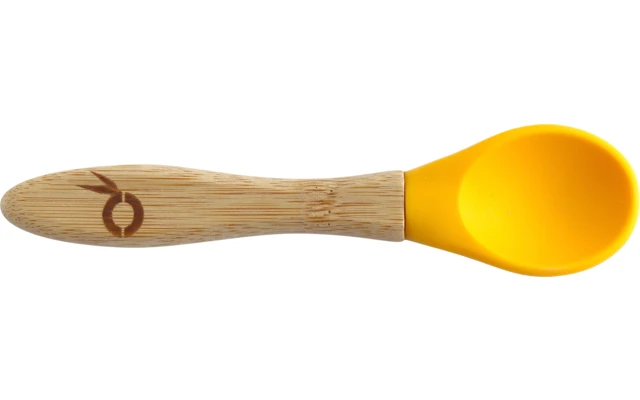 Pandoo Bamboo And Silicone Children Spoon Set 5 Pieces 4 Pandoo Bamboo And Silicone Children Spoon Set 5 Pieces - Image 2