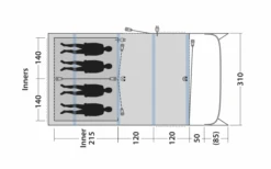 Outwell Avondale 4PA -Fritz Berger 748517 5009087