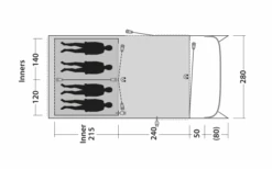 Outwell Greenwood 4 -Fritz Berger 748523 5009078