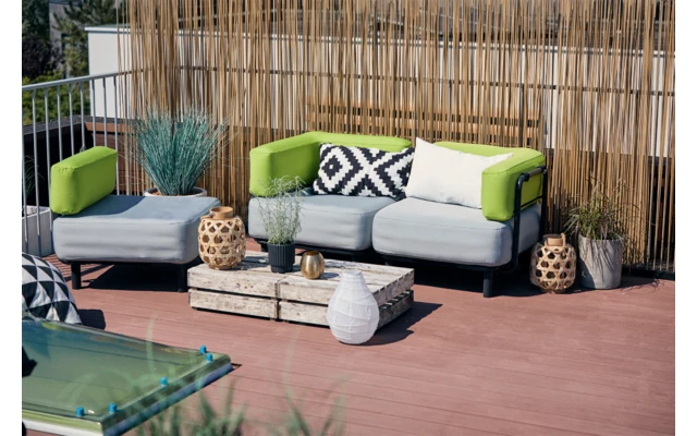 One Bar Element 2 I-backrest Cover Dark Grey 4 One Bar Element 2 I-backrest Cover Dark Grey - Image 2