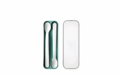 Mepal Mio Feeding Spoon Set 2 Pieces Deep Turquoise -Fritz Berger 757028 5071016