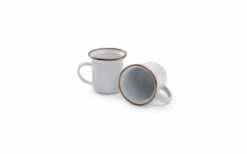Barebones Espresso Cup Set Of 2 Stone Grey -Fritz Berger 757103 5071070