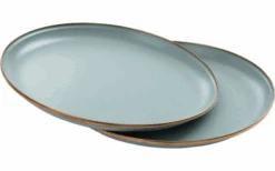 Barebones Plate 2 Pieces 27.9 X 27.9 X 1.9 Cm Egg Shell -Fritz Berger 772271 5135891 1