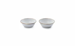 Barebones Bowl 2 Pieces 16,8 X 16,8 X 5,72 Egg Shell