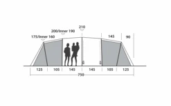 Easy Camp Huntsville Twin 800 Tunnel Tent For 8 People 14 Easy Camp Huntsville Twin 800 Tunnel Tent For 8 People -Fritz Berger 782501 5172614