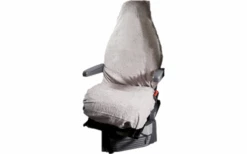 Hindermann Terry Cloth Slipcover 1-piece Universal Light Gray