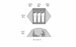 MSR Mutha Hubba NX V2 3 Personen Weiß 14 MSR Mutha Hubba NX V2 3 Personen Weiß -Fritz Berger 819866 5300270