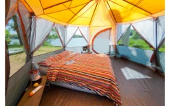 Coleman Octagon Family Tent For 8 People Orange -Fritz Berger 823922 5325641